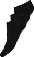 DECOY 3 Pack Sneaker Sokker Sort