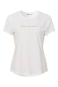 PBO Philosoper T Shirt Hvid Guld Tekst