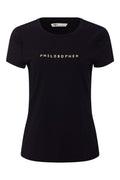 PBO Philosoper T Shirt Sort Guld Tekst