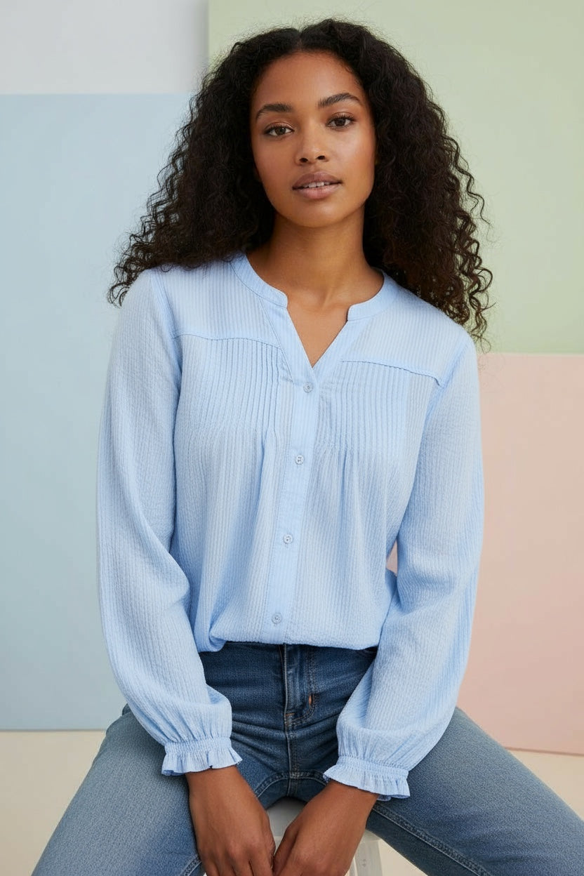 Ofelia Kelly Bluse Blå