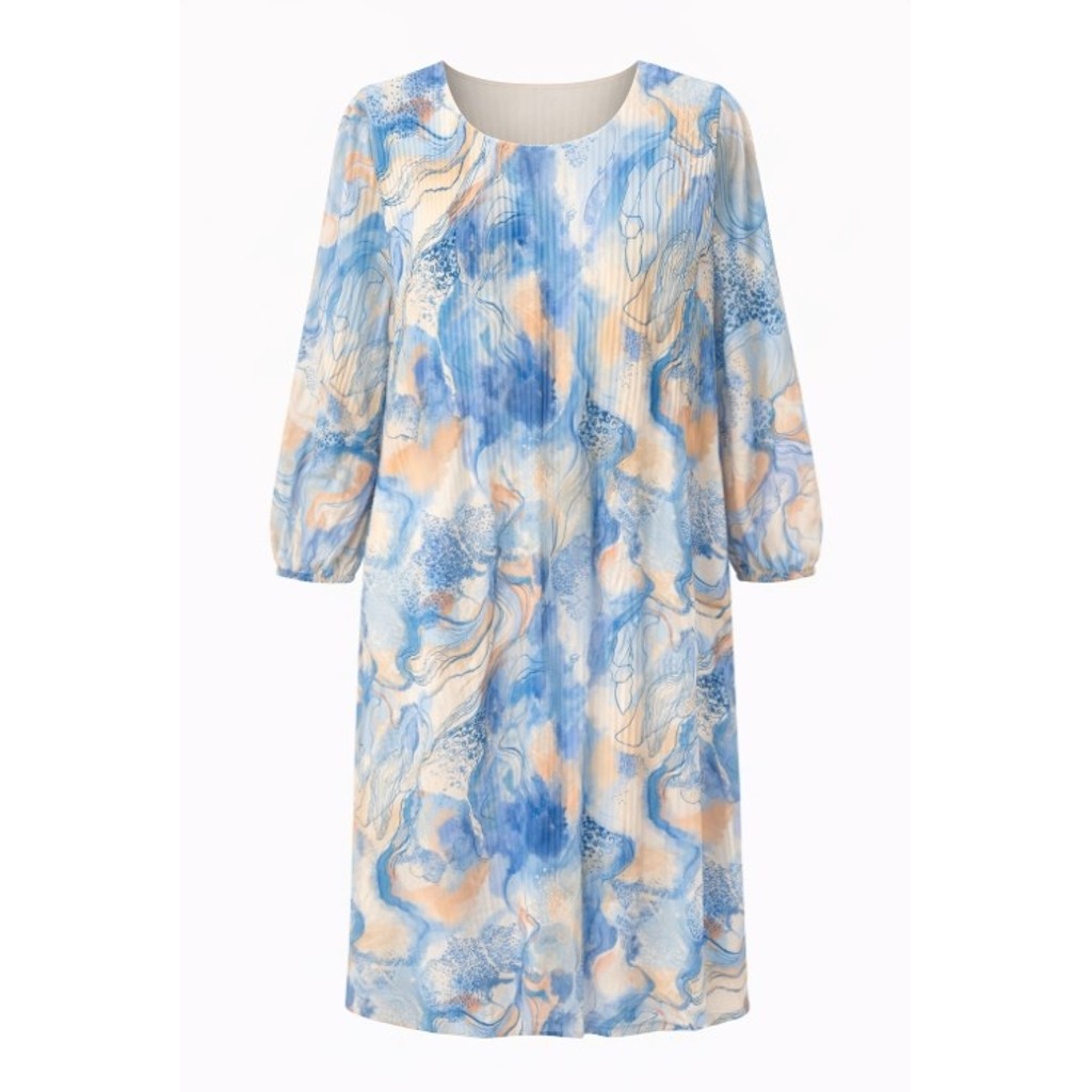 2 Biz Alina Kjole Blå Mix