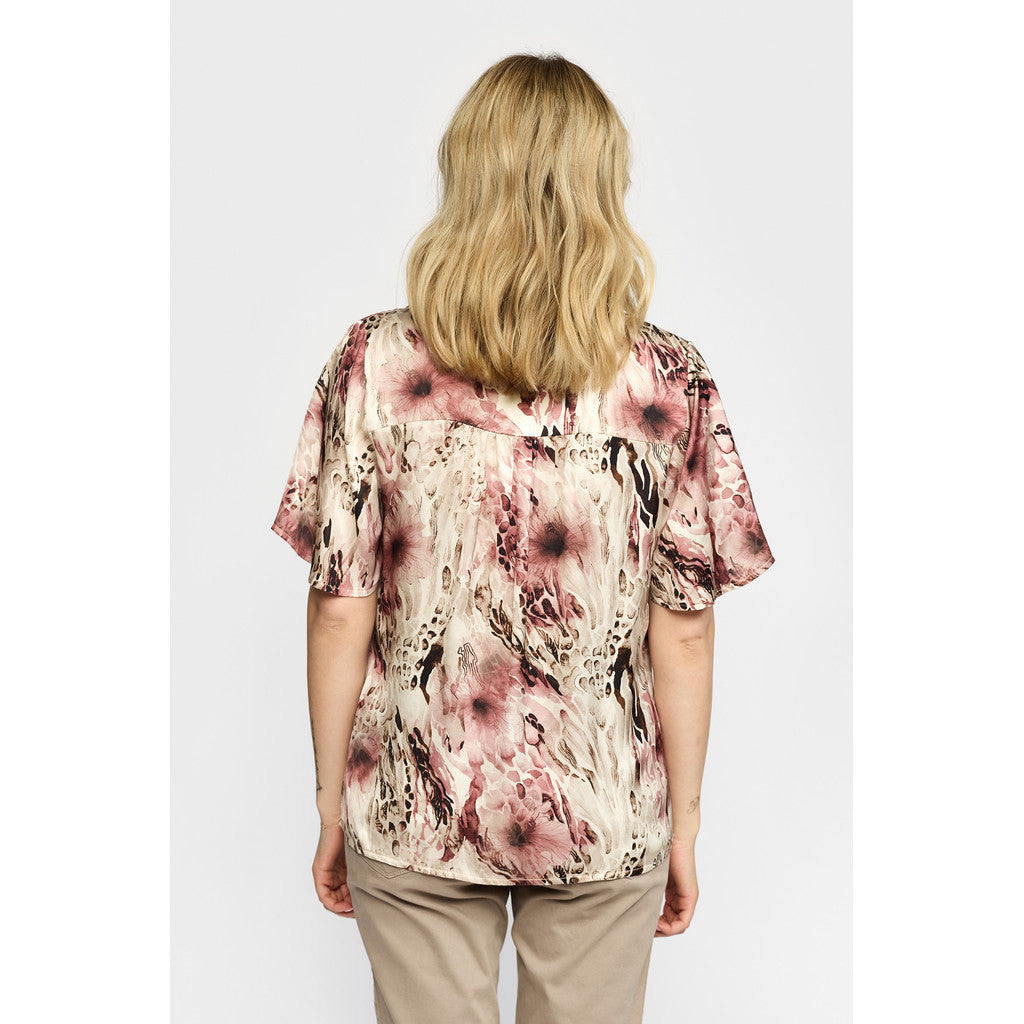 2 Biz Amora Bluse Leo Rosa