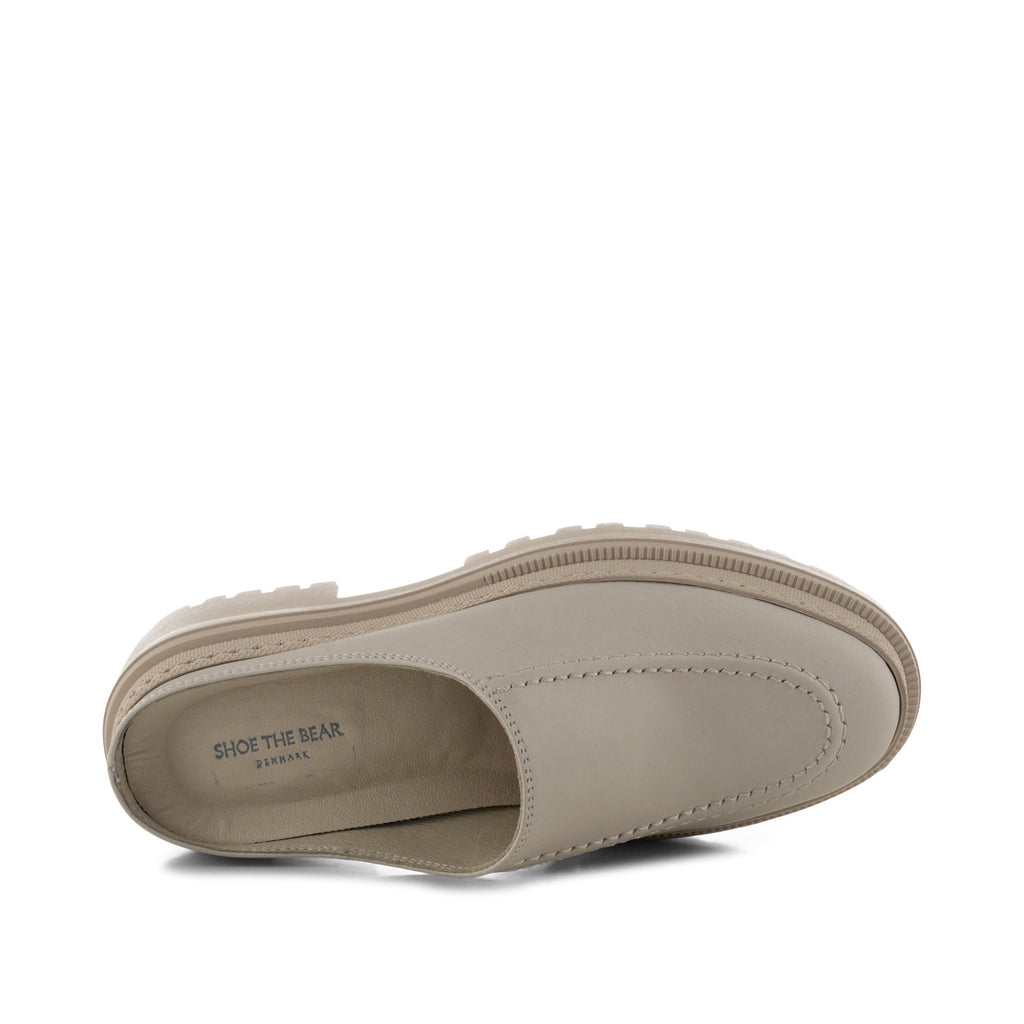 WODEN STB Annika Mule Slip-in Sko Off White