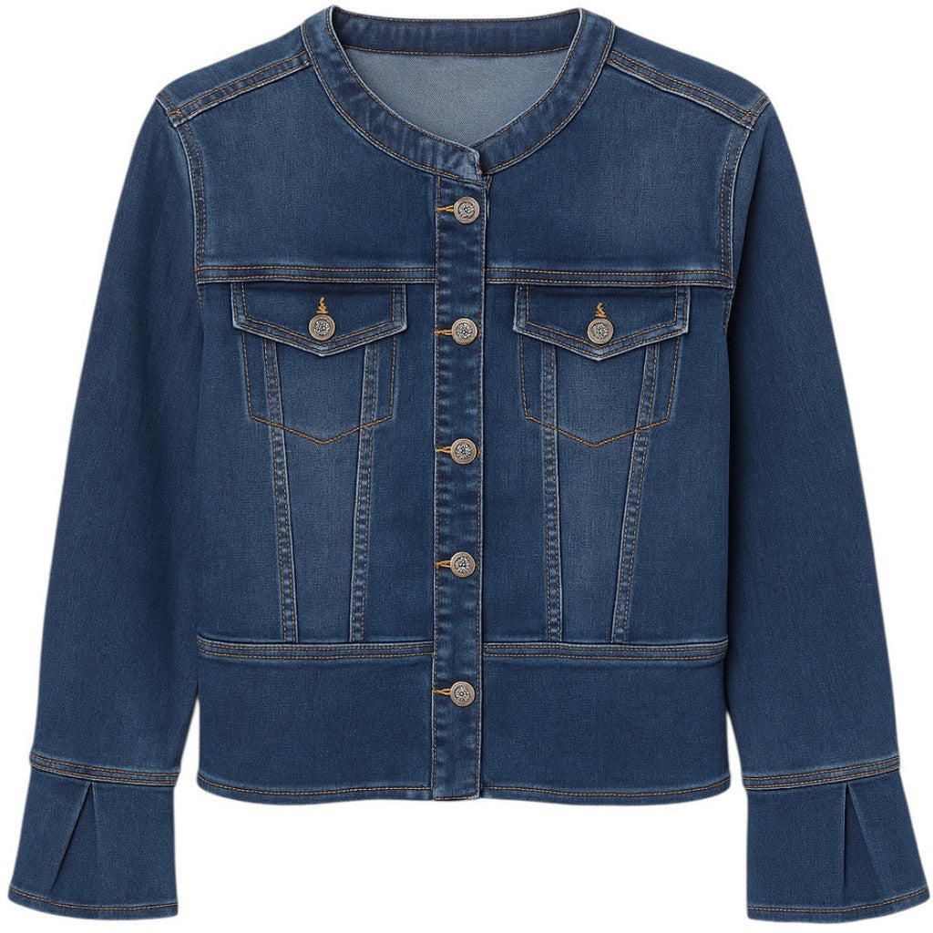 2 Biz Bine Jakke Mørk Denim Blå