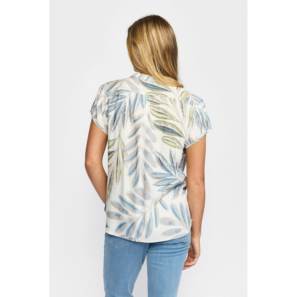 2 Biz Bloome Bluse Leaf