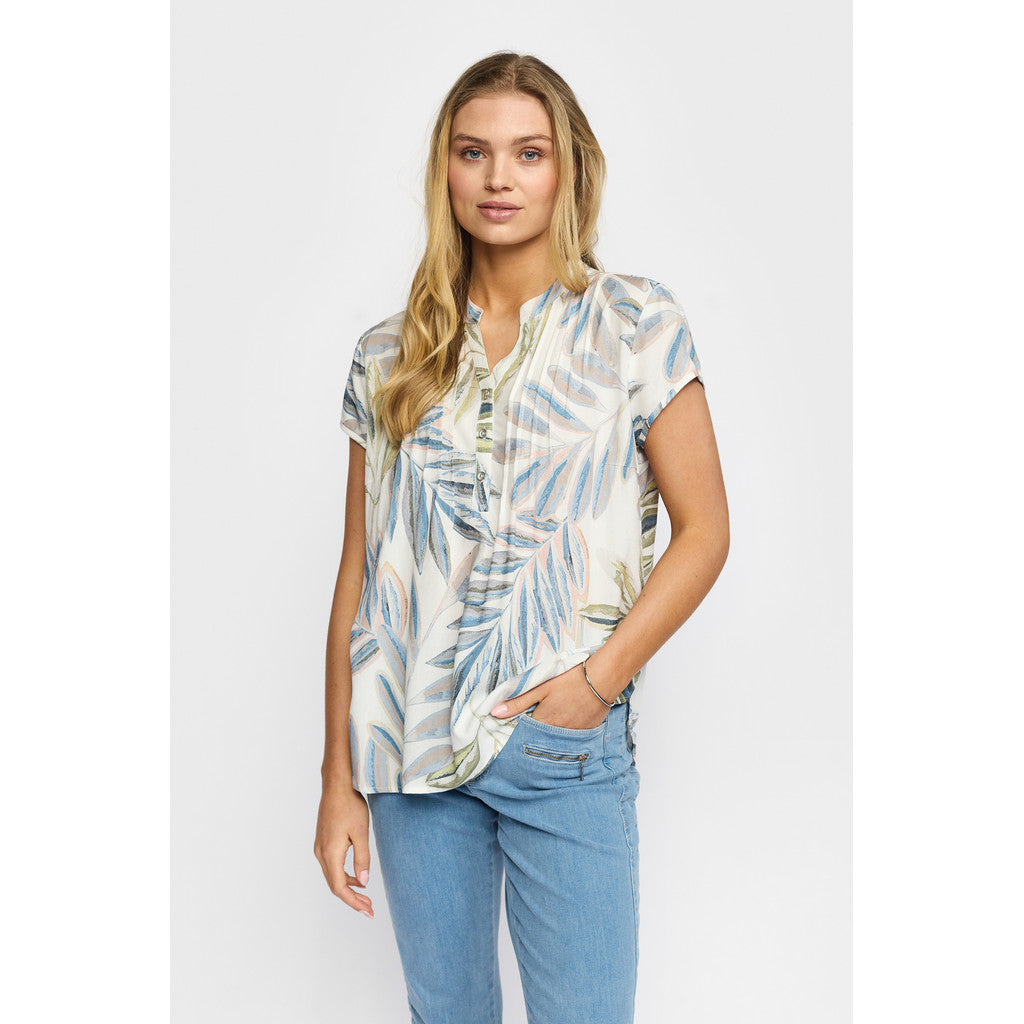 2 Biz Bloome Bluse Leaf