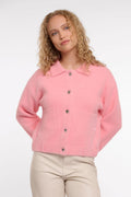 RINO & PELLE Bubbly Jakke Boxy Cotton Candy Lyserød