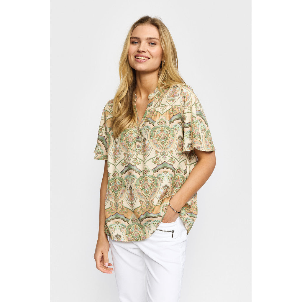 2 Biz Cada Bluse Multi Grøn