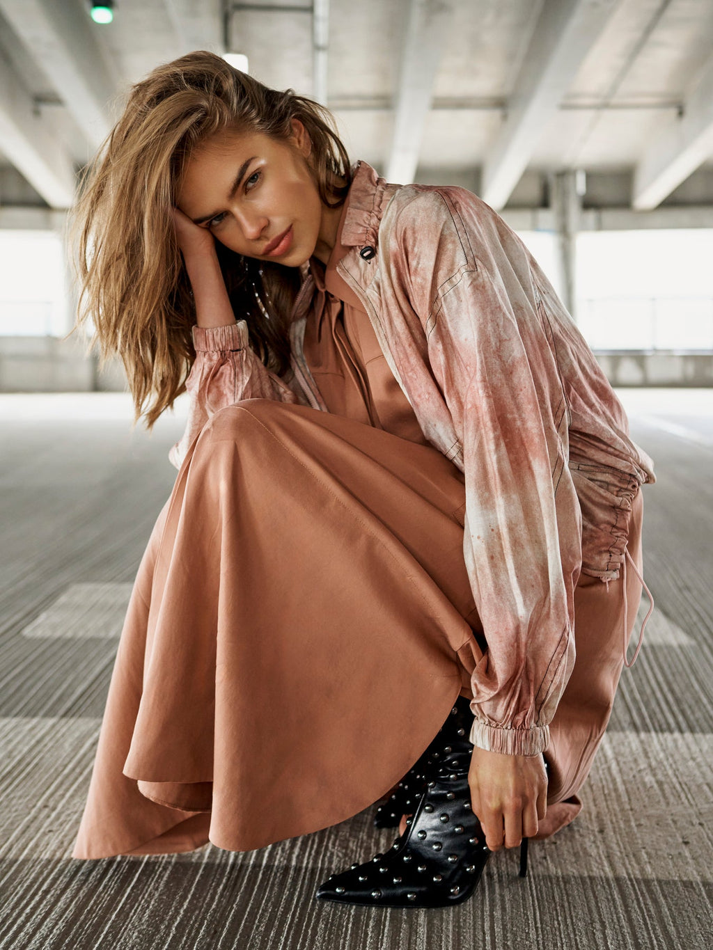 Nü Denmark Cambria Kjole Marsala Rosa