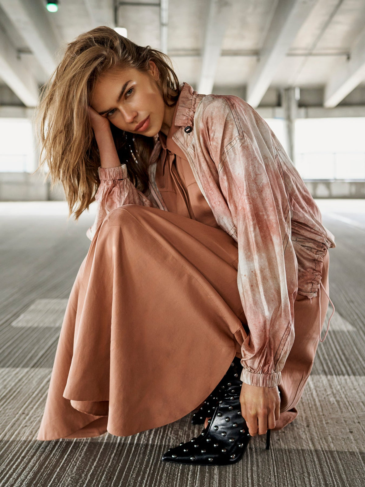 Nü Denmark Cambria Kjole Marsala Rosa