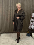 Charlotte Sparre ADMIRE Kjole Drops Sort