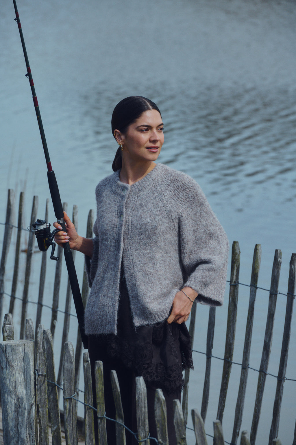 Freequent Grslulu Cardigan Desert Taupe