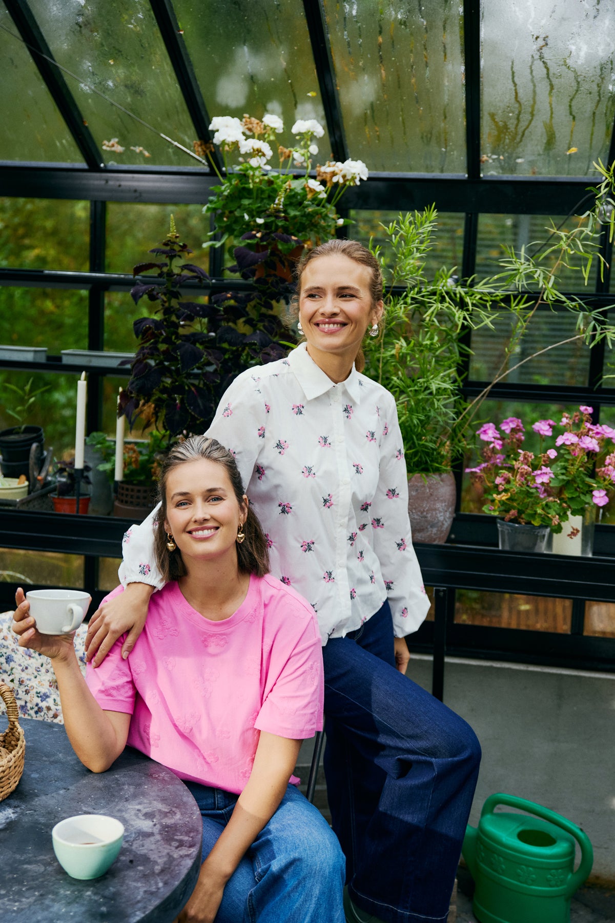 Freequent Ziprea T-shirt Wild Orchid Lyserød