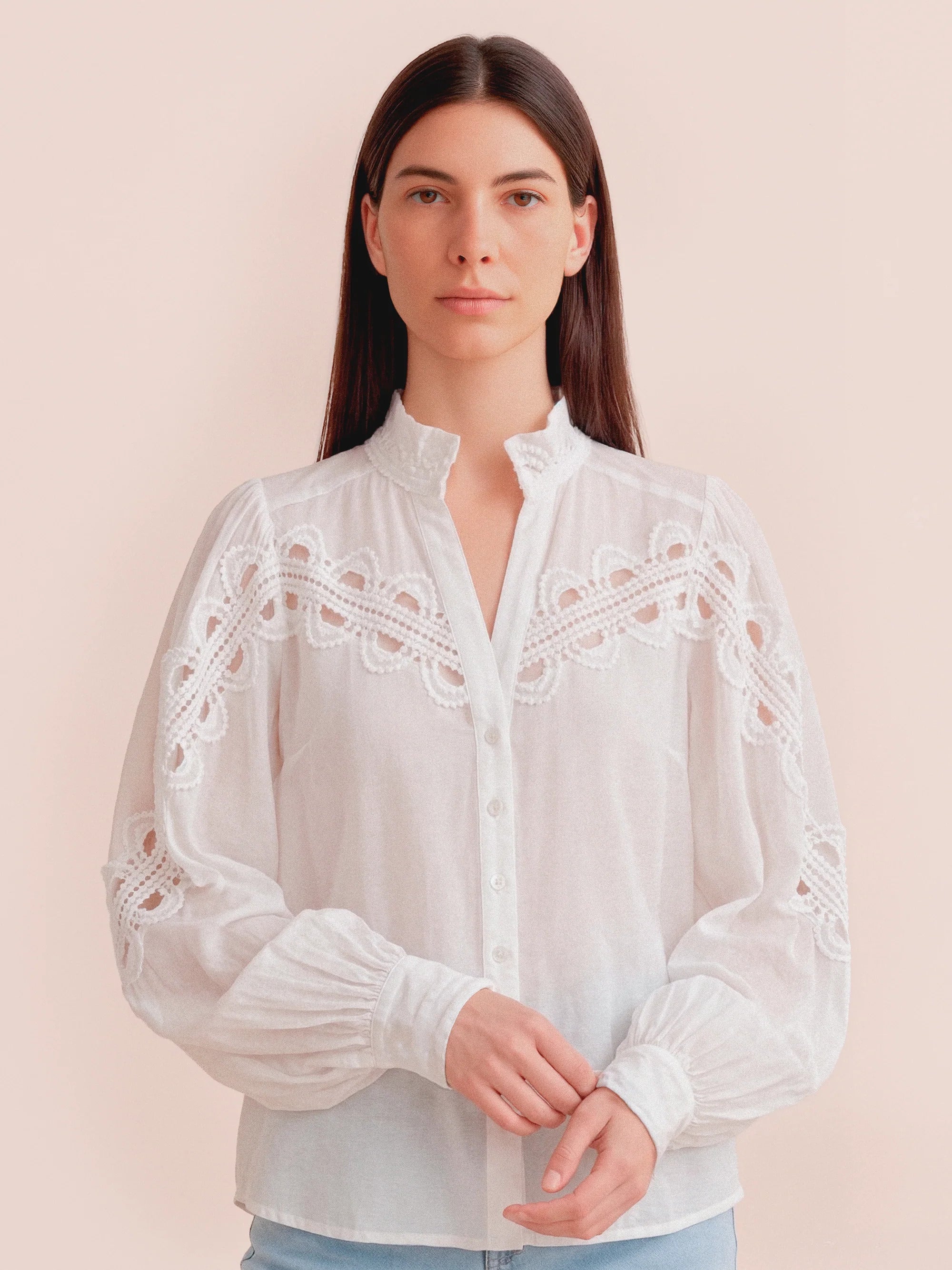 GOSSIA CessiaGO Skjorte Off White