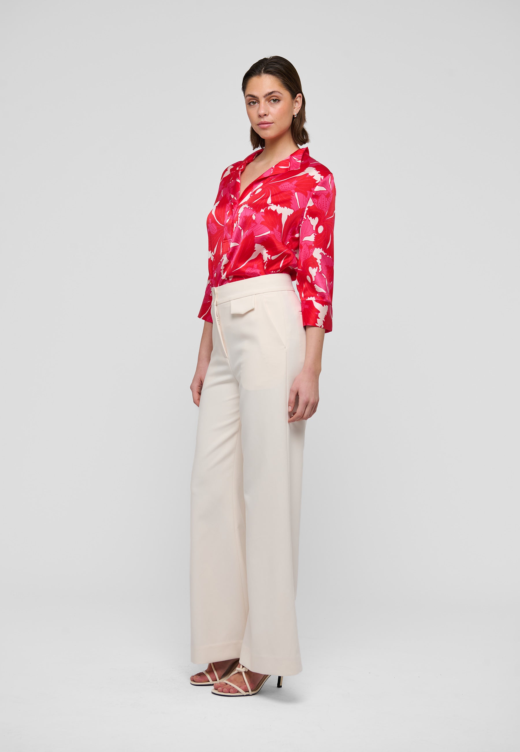 Dea Kudibal Danitta Bluse w Stand Hazel Berry Rød