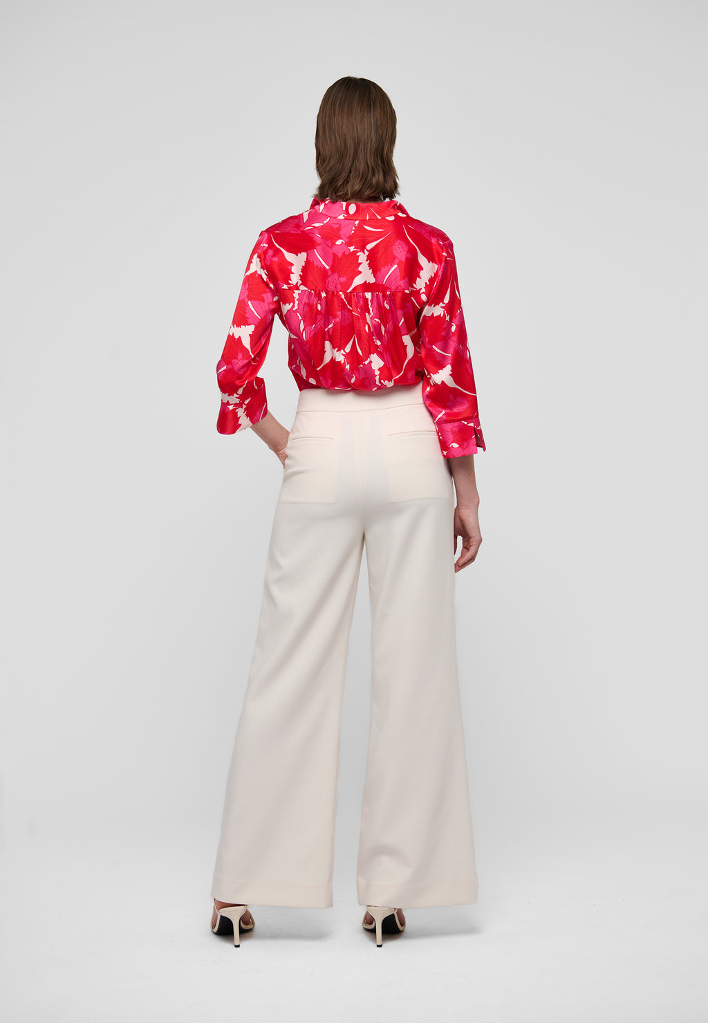 Dea Kudibal Danitta Bluse w Stand Hazel Berry Rød