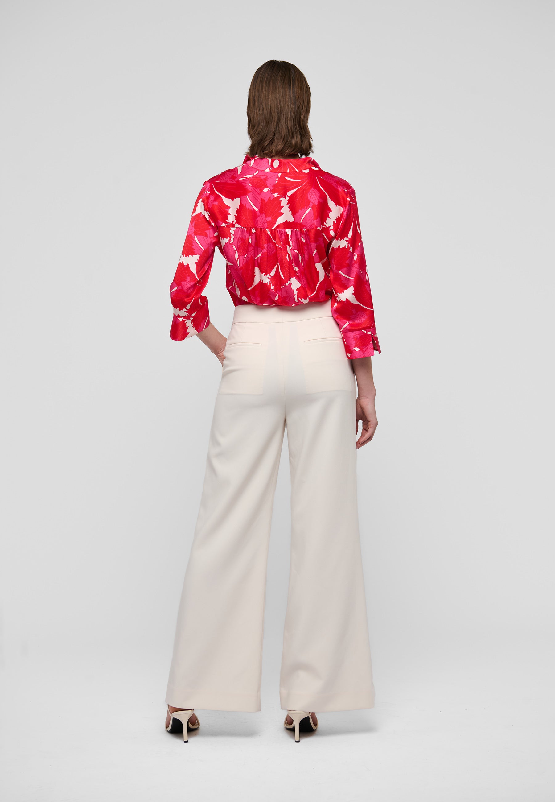 Dea Kudibal Danitta Bluse w Stand Hazel Berry Rød
