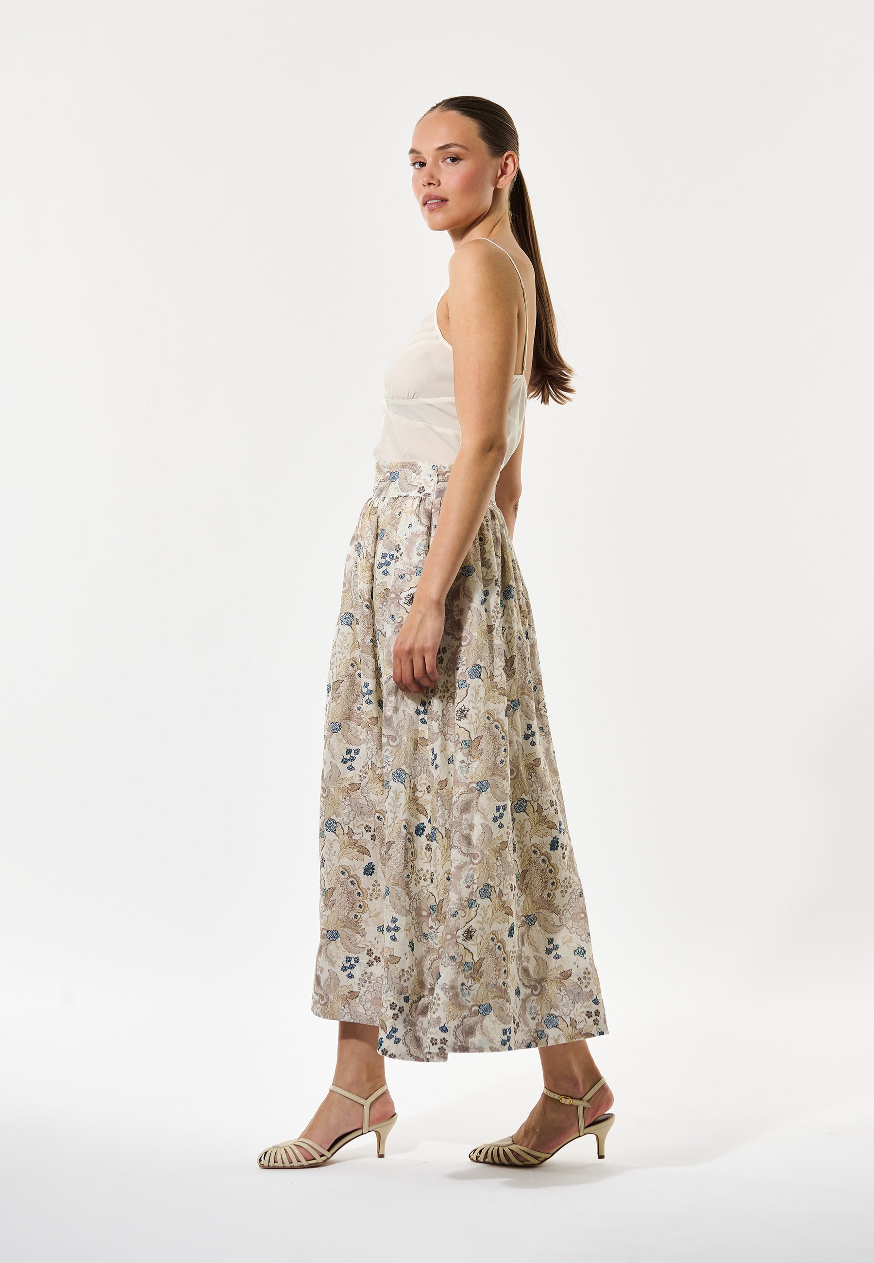Dea Kudibal EDDA Nederdel w Waistband Petite Fleur