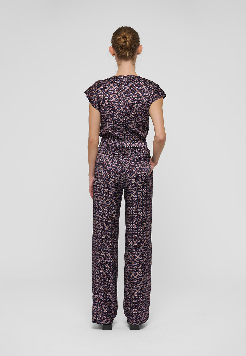 Dea Kudibal COCO Bukser Loose Fit Eclipse Moonlight Blå Lilla