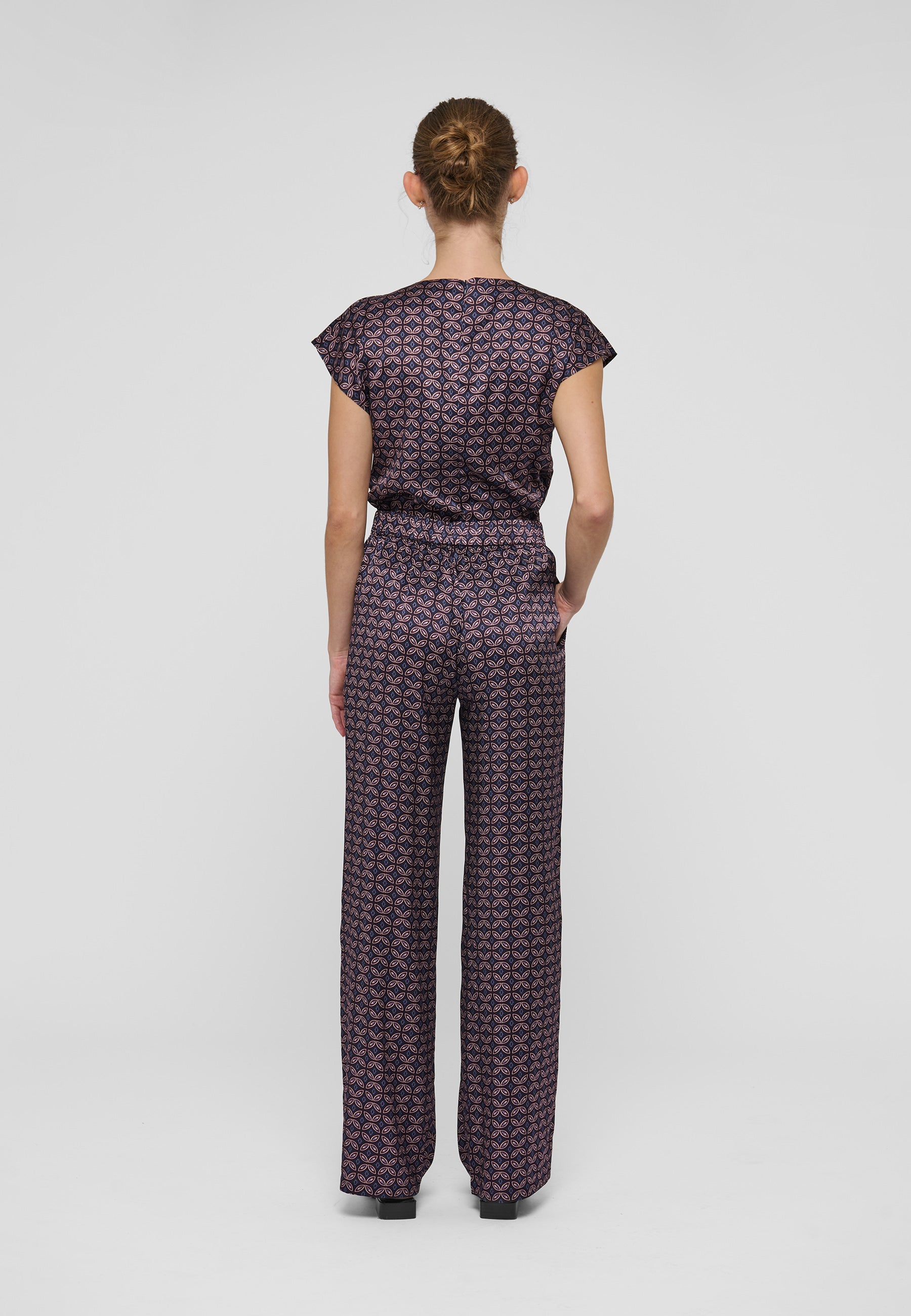 Dea Kudibal COCO Bukser Loose Fit Eclipse Moonlight Blå Lilla