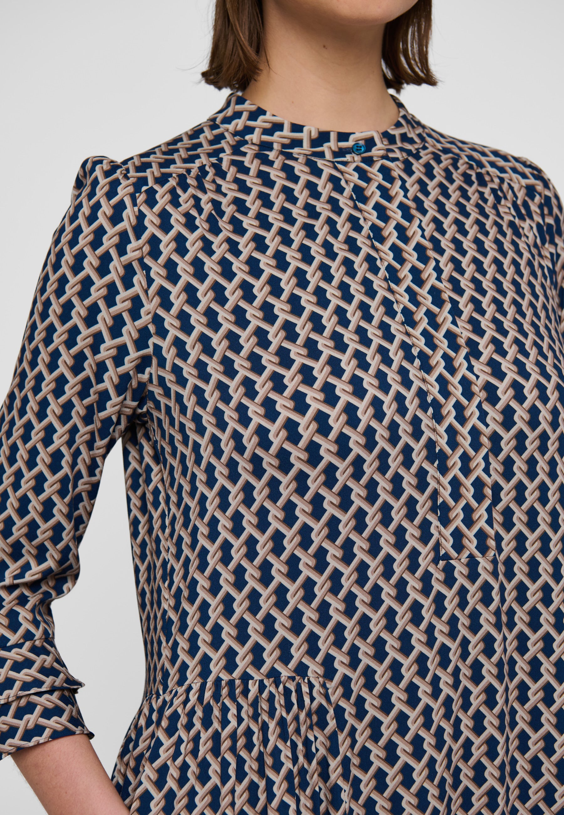 Dea Kudibal ROSANNA Kjole w Ruffles Tangle Biscotti