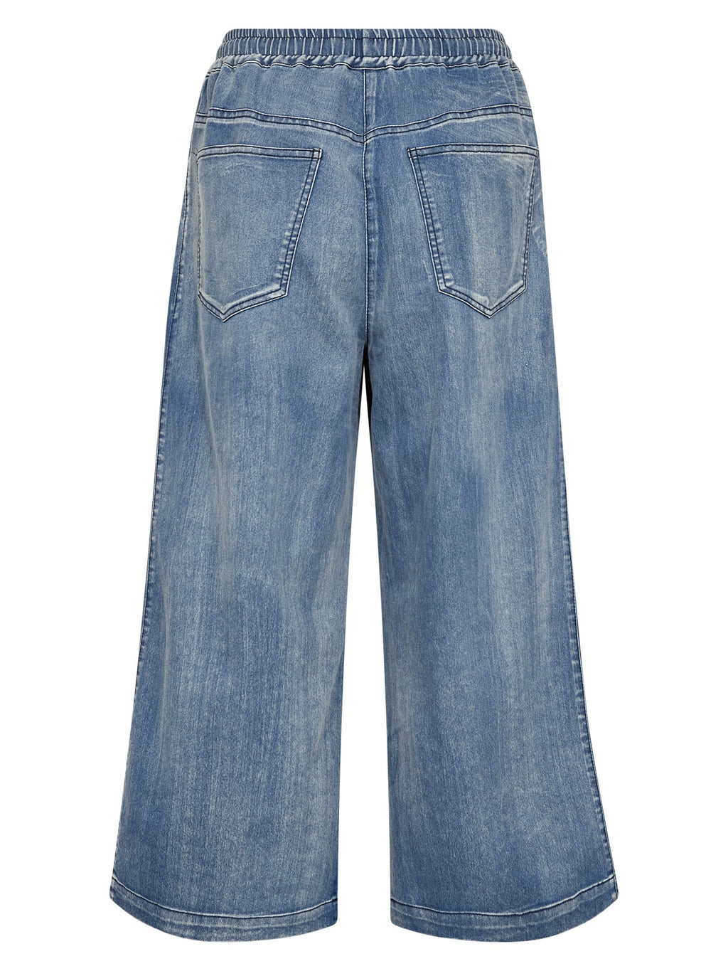 Nü Denmark Deima Culotte Bukser Denim Blå
