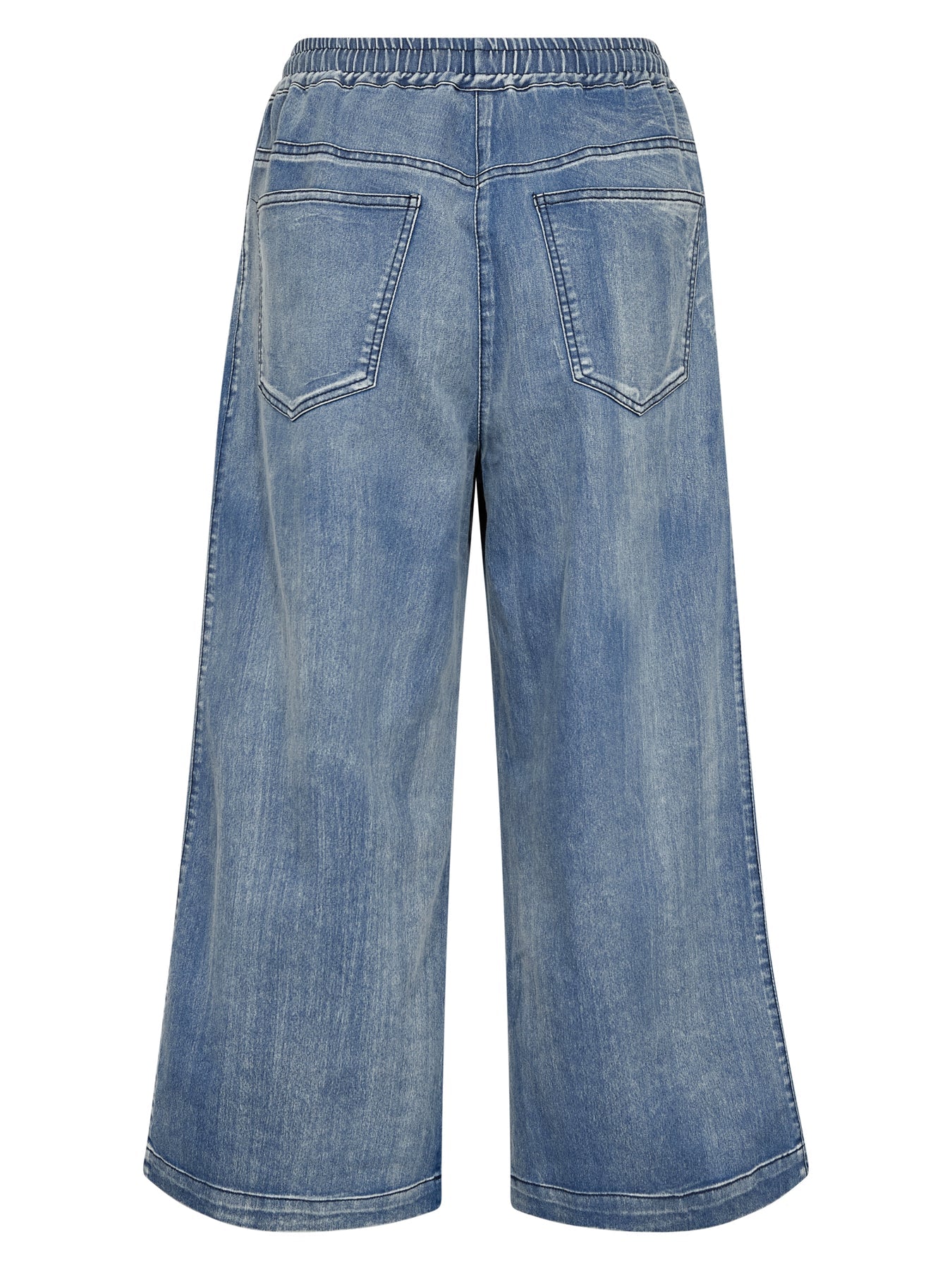Nü Denmark Deima Culotte Bukser Denim Blå