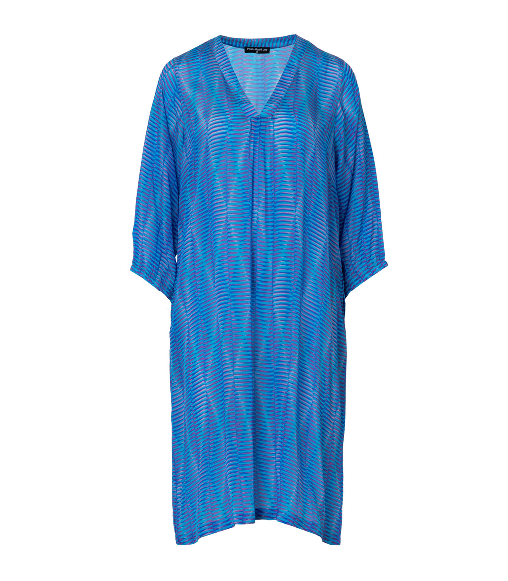 Peace Heart Joy Dora Kjole Vector Blå