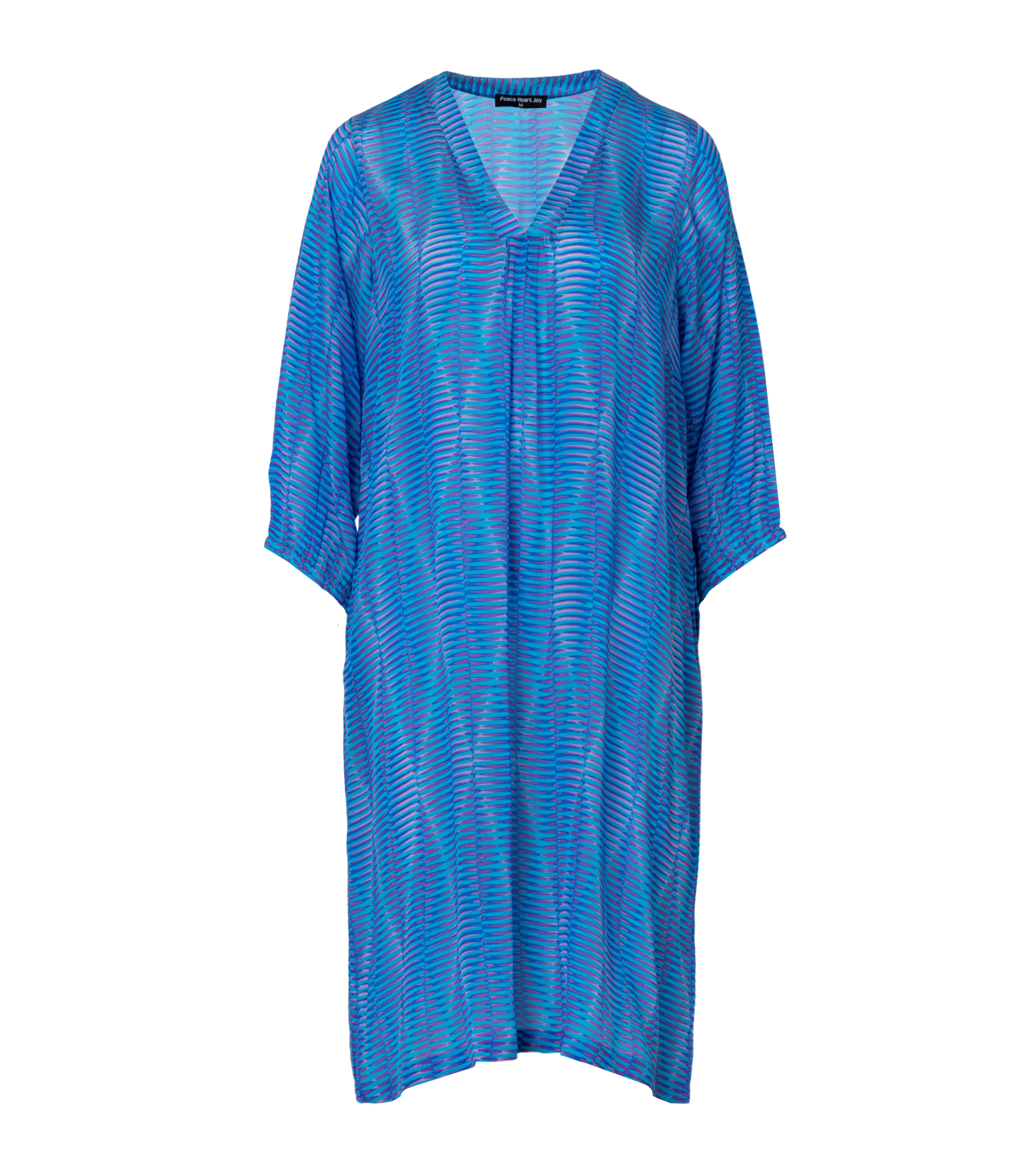 Peace Heart Joy Dora Kjole Vector Blå