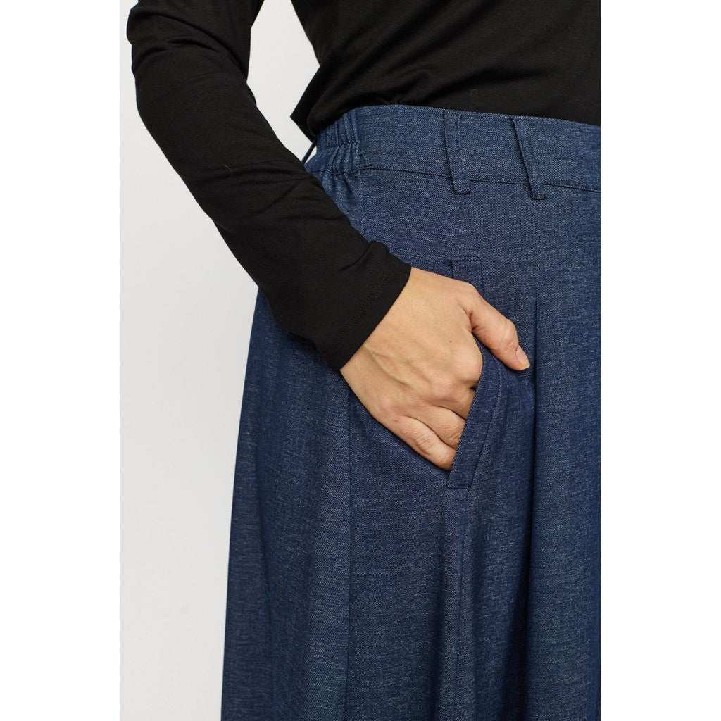 2 Biz Elina Nederdel Denim Blå