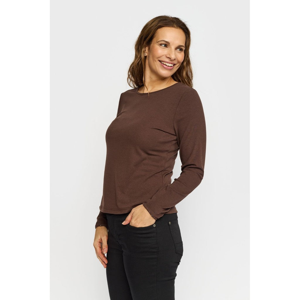 2 Biz Elvan T-shirt Chocolate Brun