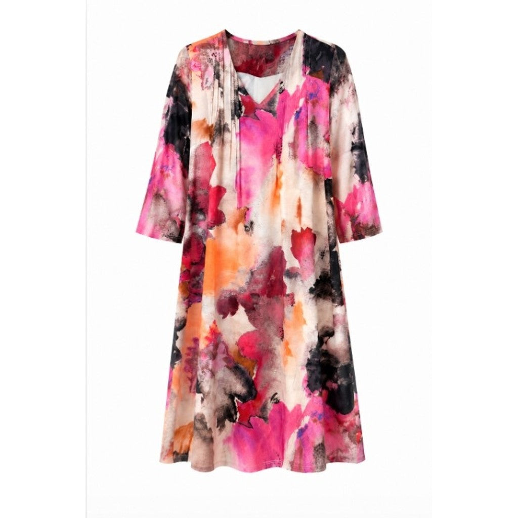 2 Biz Elys Kjole Pink Mix