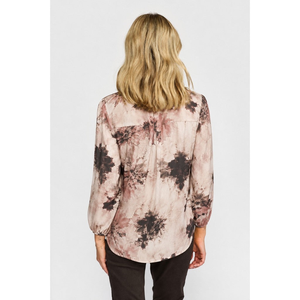 2 Biz Eve Bluse Brun Mix
