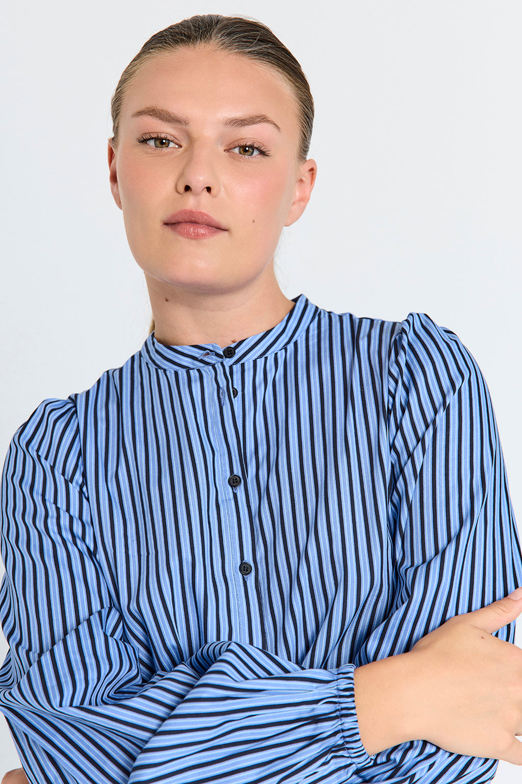 Freequent Jolie Bluse Wedgewood w Salute Blå