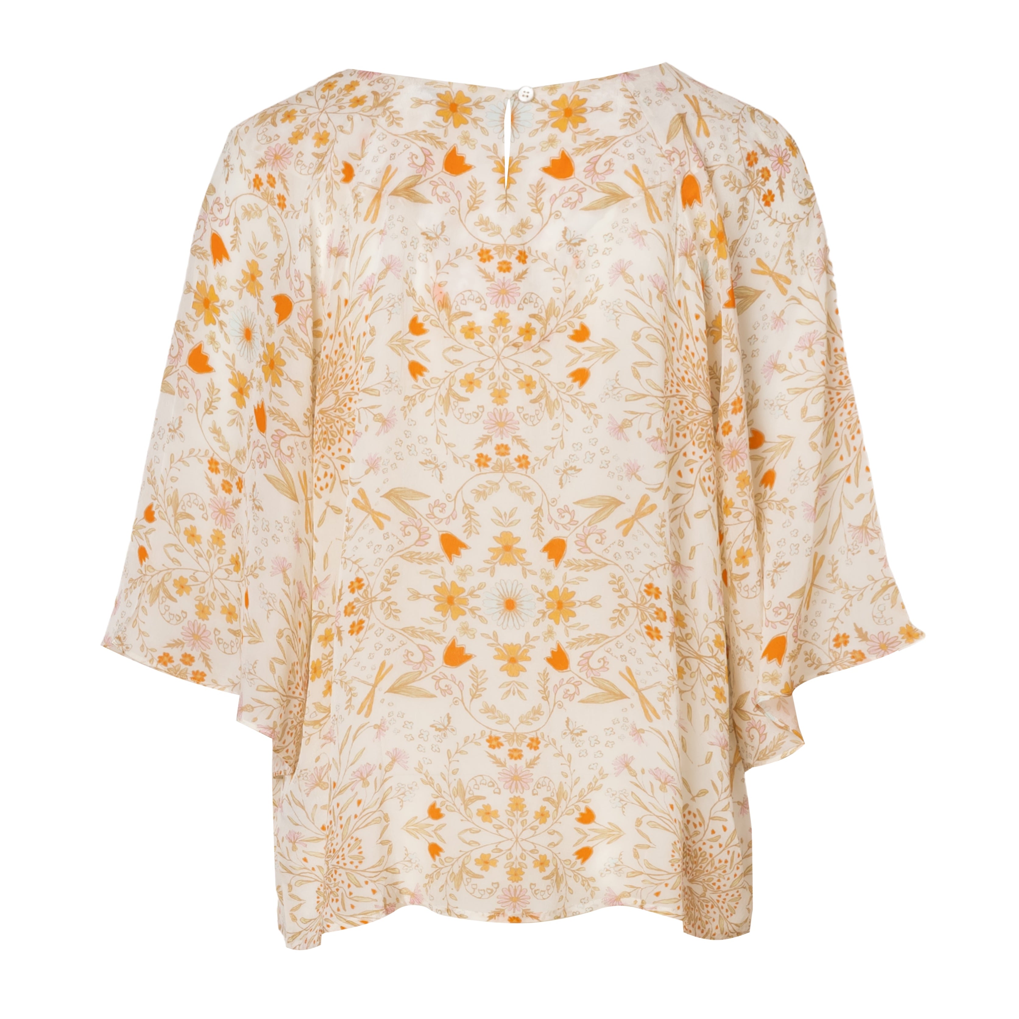 Peace Heart Joy Elma Top Petit Brun Orange