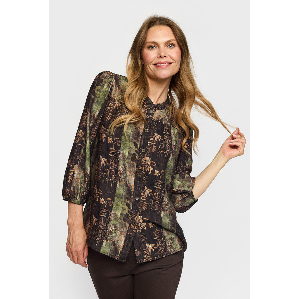 2 Biz Fanny Skjorte Brun