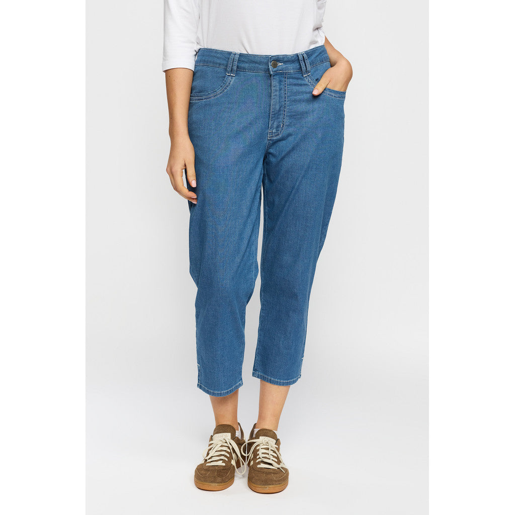 2 Biz Fie Bukser Denim Blå
