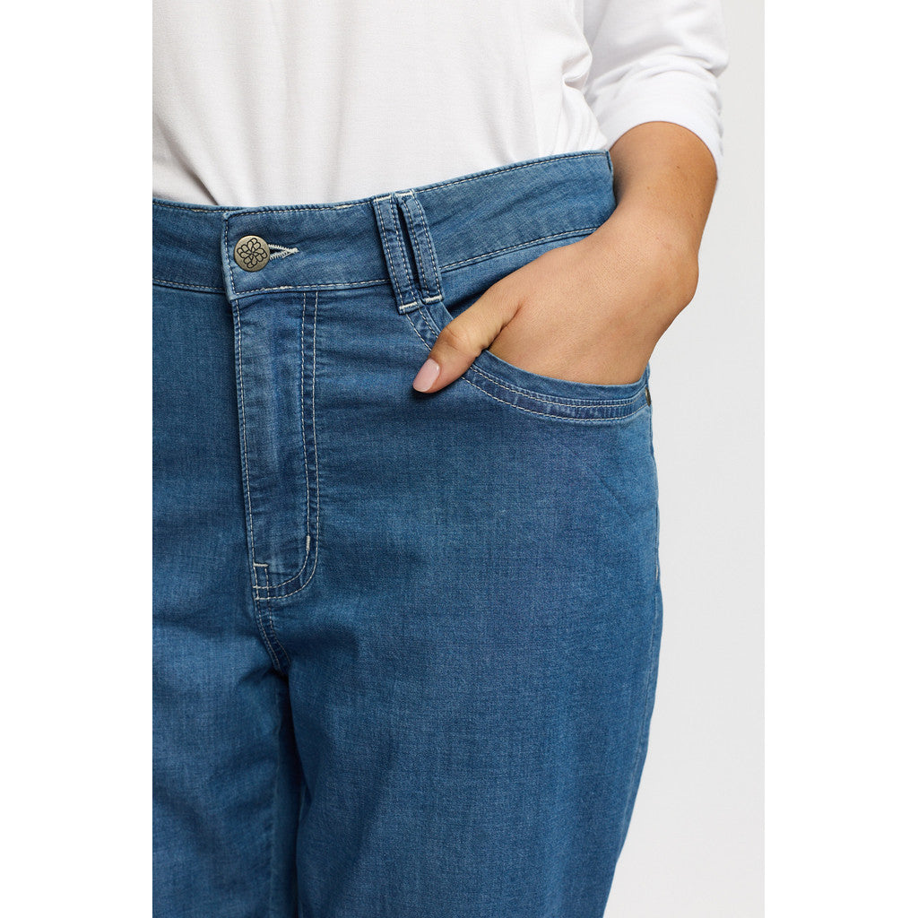 2 Biz Fie Bukser Denim Blå