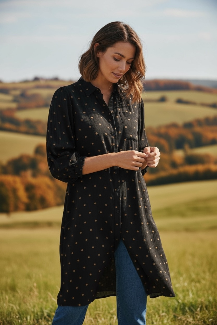 Ofelia Fira Tunika Sort