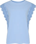 Ofelia Fleur Top Water Blå