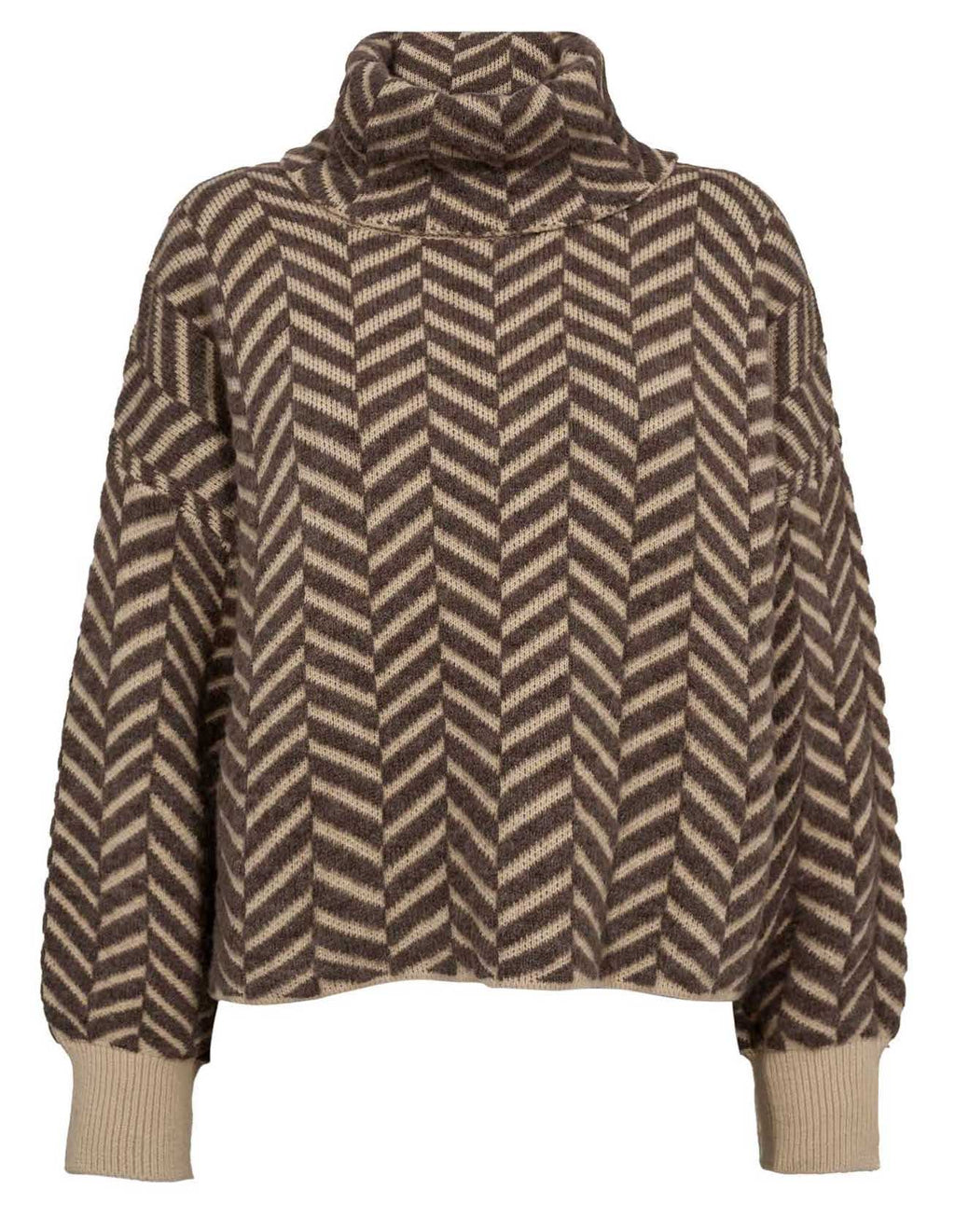 GOSSIA GinaGO Sweater Sand Brun Mix