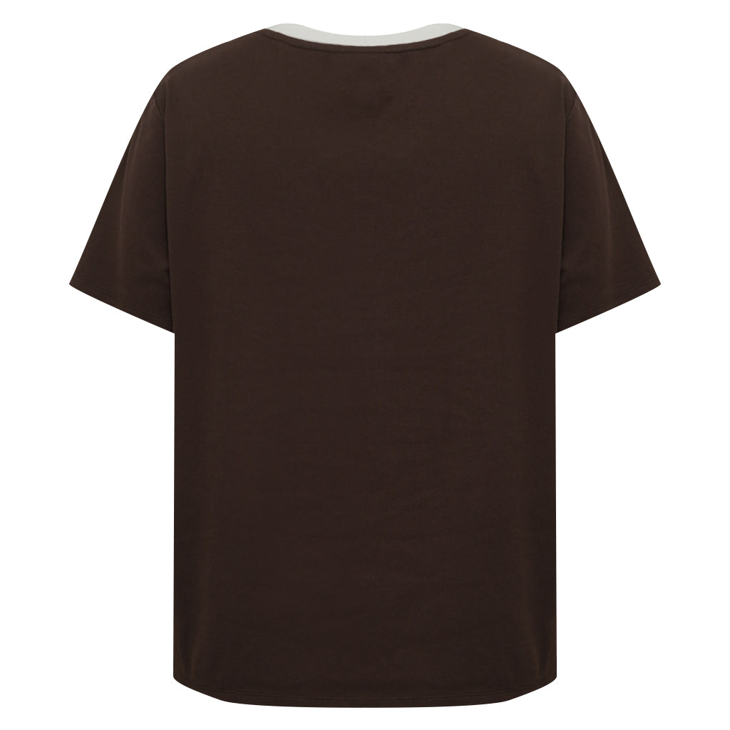 GOSSIA BasGO T-shirt Chocolate Brun