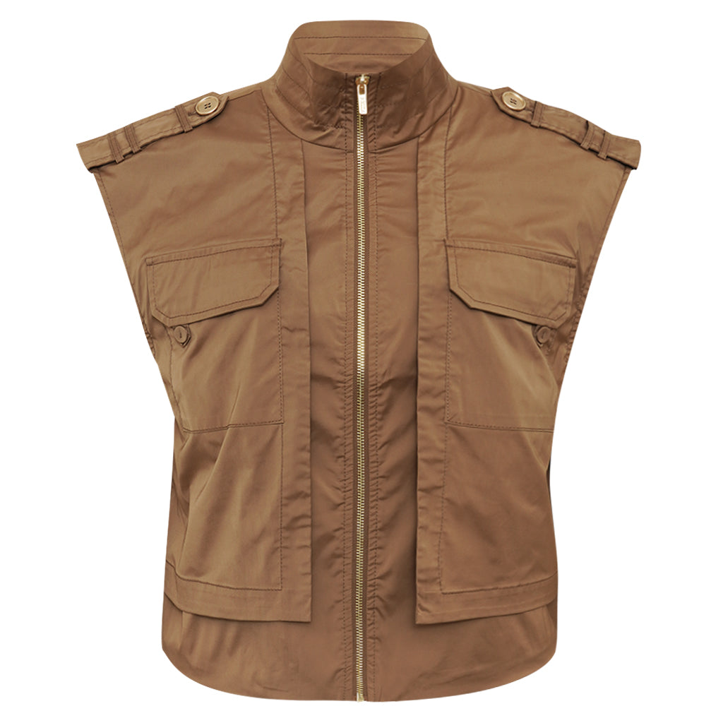 GOSSIA EchoGO Vest Gylden Nugga Brun