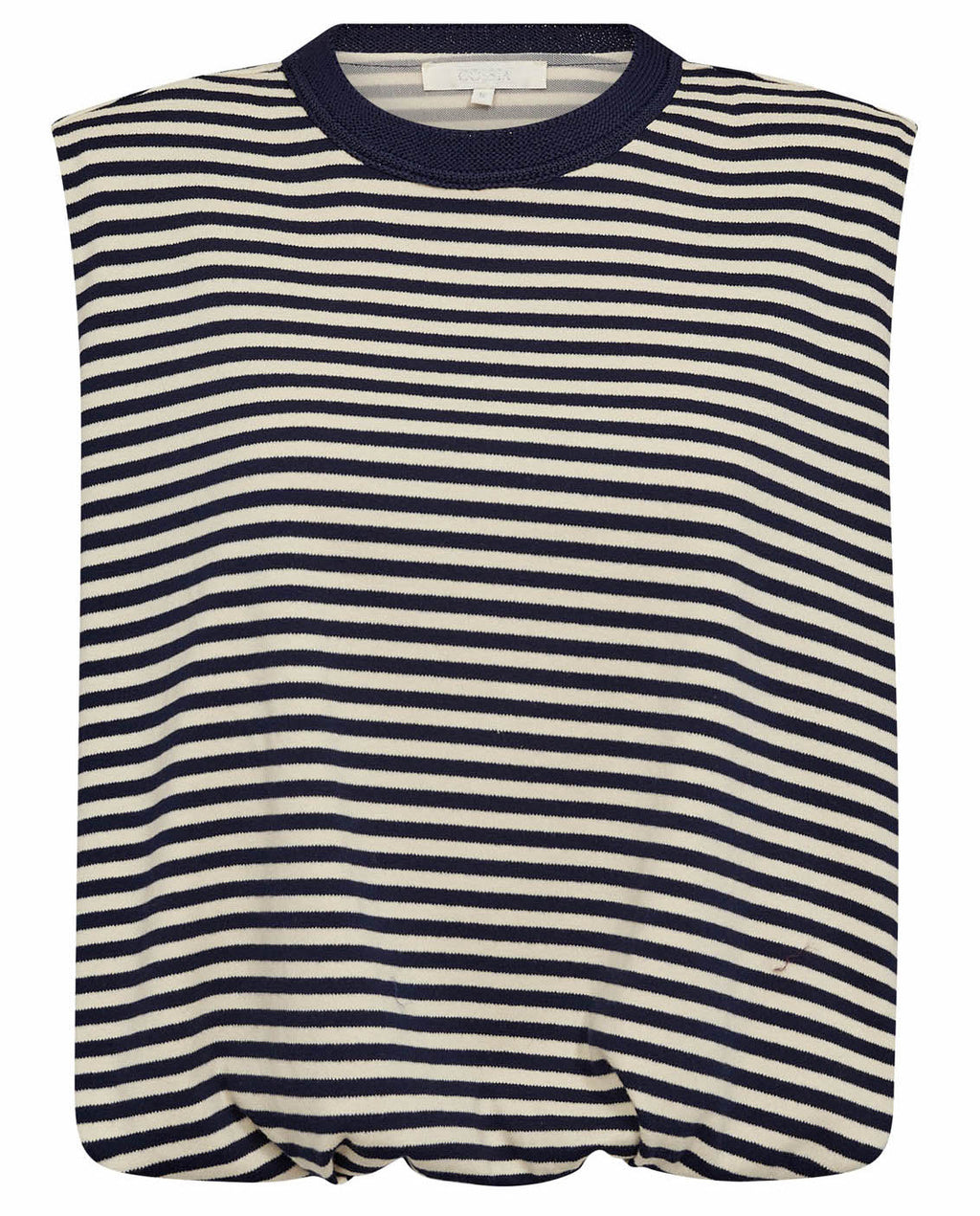 GOSSIA AnisaGO Lu T-shirt Stribet Navy Off White