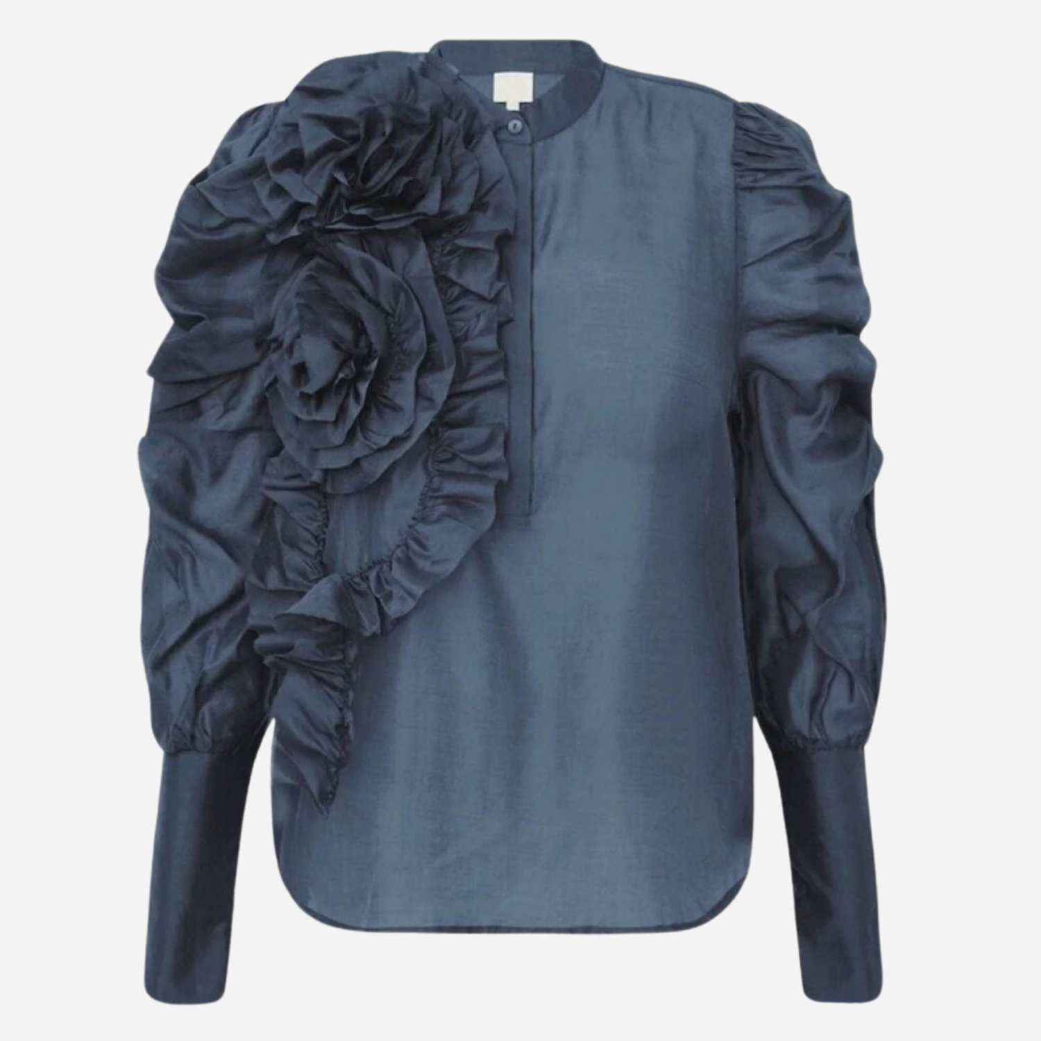 GOSSIA DevineGO Bluse Dusty Blå