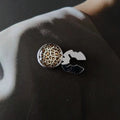 Löwenstein Button Covers Leo Sølv