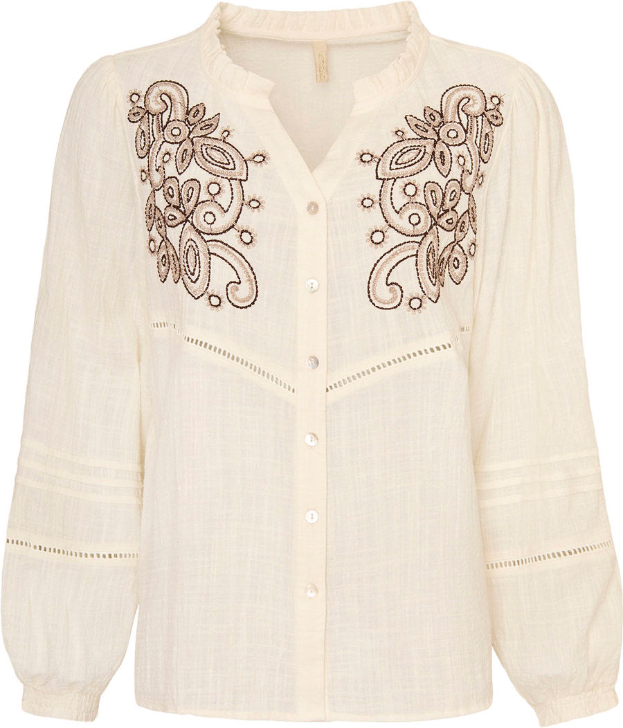 Ofelia Hevi Skjorte Off White
