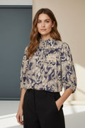 Ofelia Honny Bluse 1 Blå
