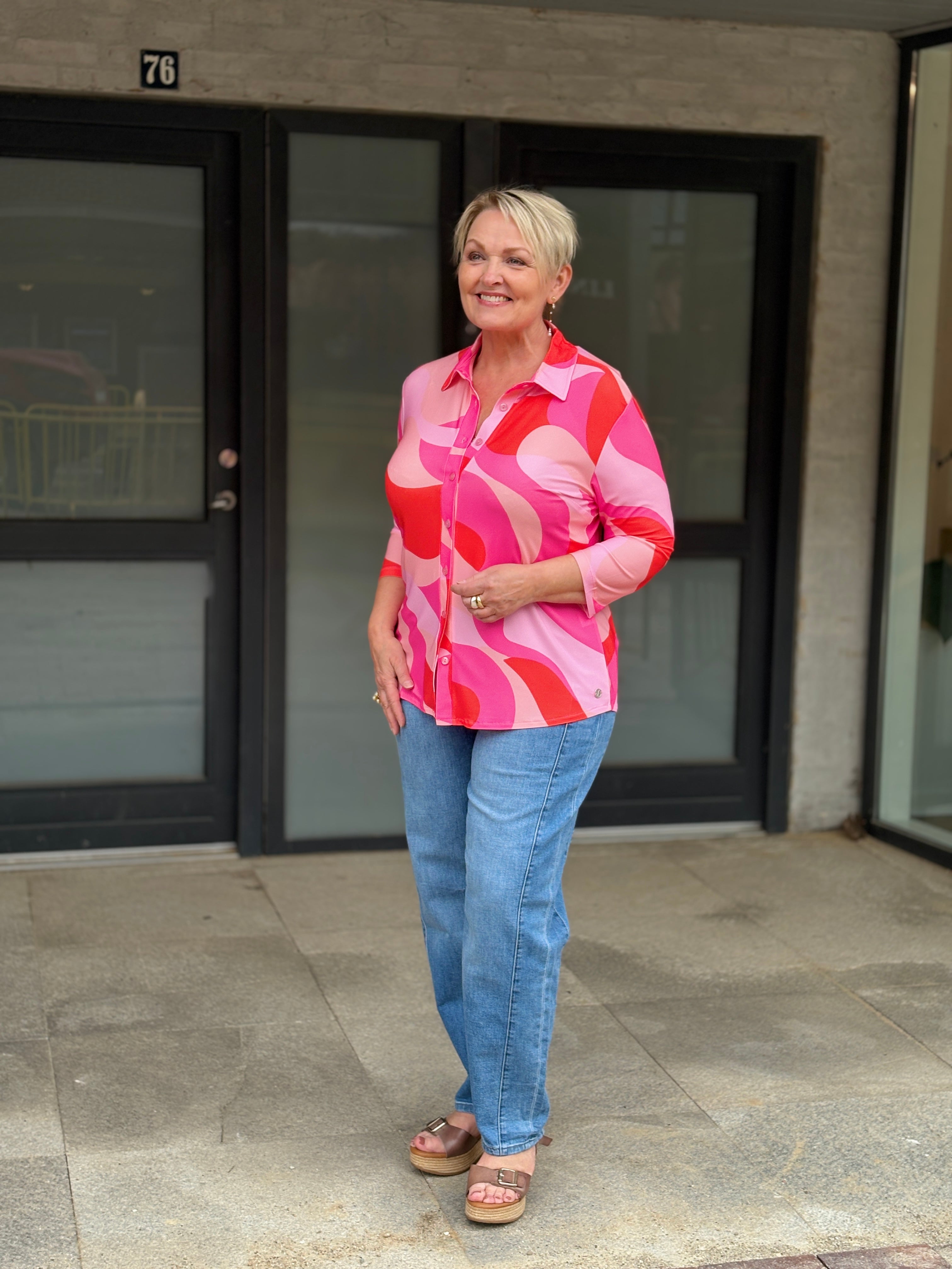 Löwenstein Angella Milan Bluse Rosa Pink