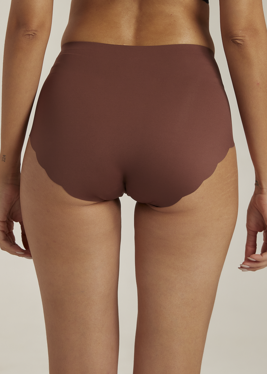 Femifemme Invisible Highwaist Maxi Trusser Velvet Chocolate